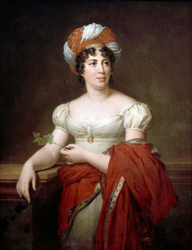Marie_Eleonore_Godefroid_-_Portrait_of_Mme_de_Stael association mémoire de femmes Genève