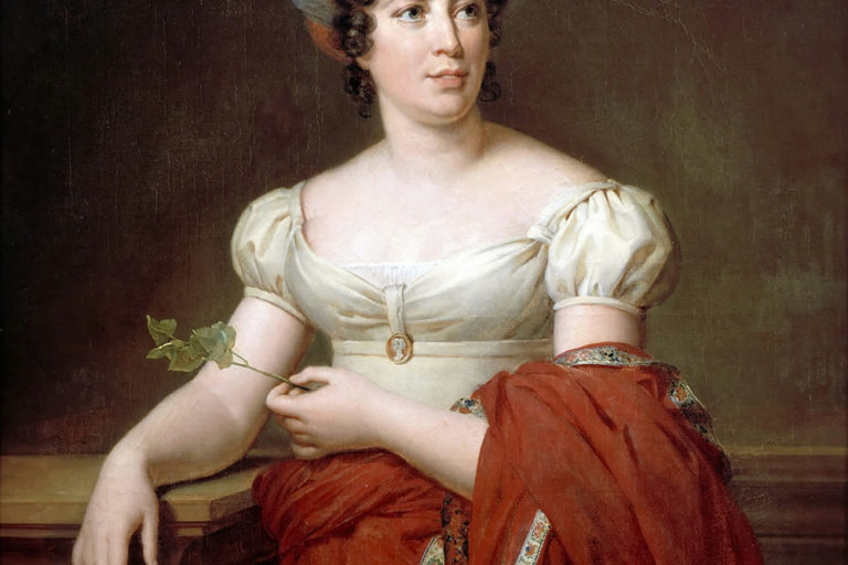 Marie_Eleonore_Godefroid_-_Portrait_of_Mme_de_Stael association mémoire de femmes Genève